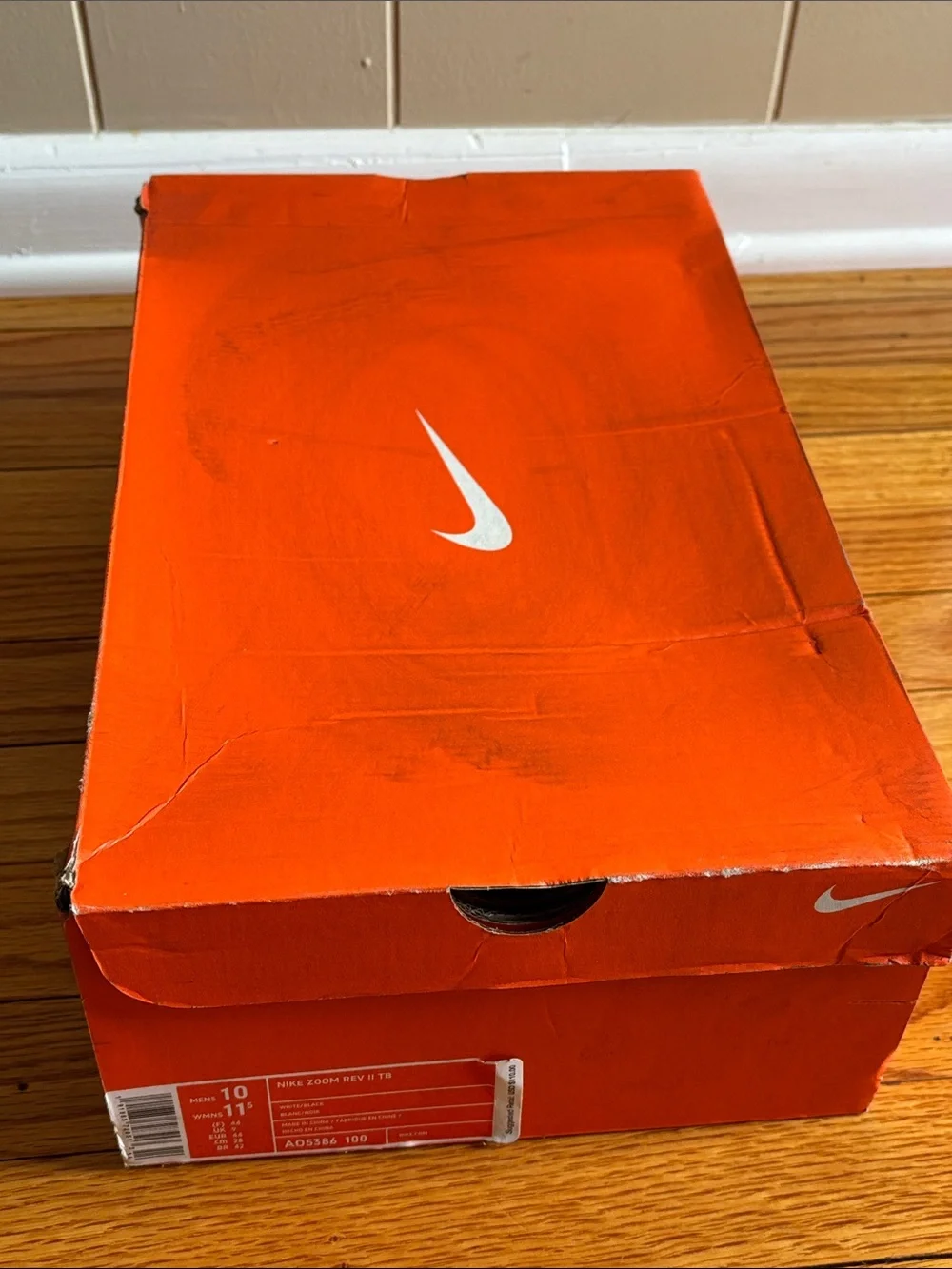 Nike White and Black Men's Athletic Zoom Trainers